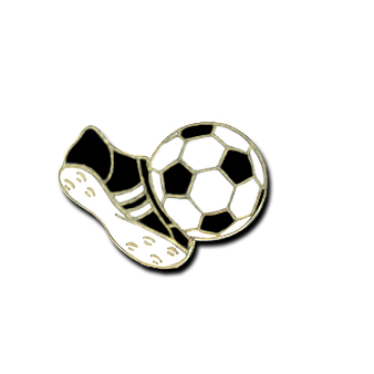 288A - Soccer Ball and Shoe Charm Necklace