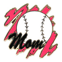 313 - Softball/Baseball Mom Pin