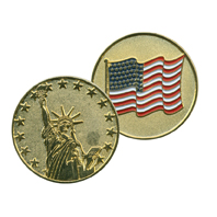 3202 - Liberty Flipping Coin