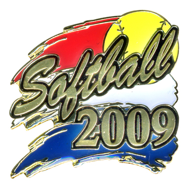 328 - Softball 2009 Pin