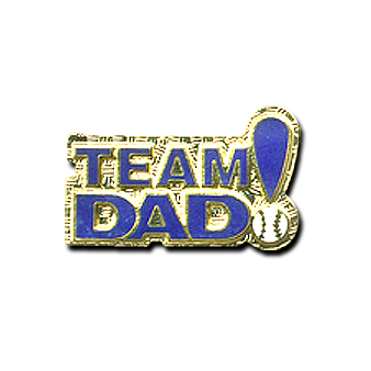 336 - Team Dad Baseball / Softball Pin