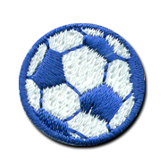 4200BLU - Small Soccer Ball Patch