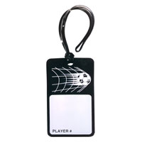5104 - Soccer Player ID Bag Tag