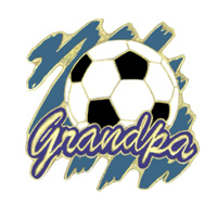 88 - Soccer Grandpa Pin