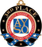AYSO-026 3rd Place Medal