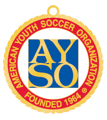AYSO-029L AYSO Logo Medal - Large